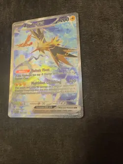 Zapdos ex 202/165 SV Scarlet & Violet 151 Holo Secret Rare Pokemon Card - Image 4