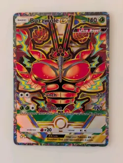CUSTOM Card Buzzwole EX Pokemon TCG Pocket Deluxe Pack Custom Card - Image 1