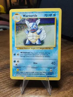 Pokemon Wartortle Trading Card Game Classic Holo 002/034 CLB NM Condition - Image 1
