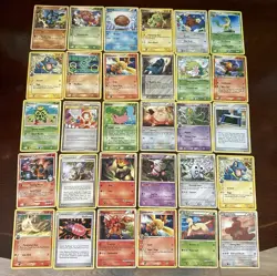Pokemon 30 Card Lot (2004-2011) Common/Uncommons Rares DAMAGED - Image 1