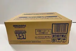 Pokemon Card 151 Case Scarlet & Violet 12 Box Carton Japanese - Image 1