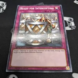 Ready For Intercepting SBAD-EN044 1st Edition NM Near Mint Yu-Gi-Oh! Card - Image 4