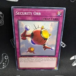 Security Orb SBSC-EN044 1st Edition LP+ Light Play Yu-Gi-Oh! Card - Image 1