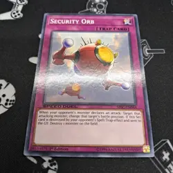 Security Orb SBSC-EN044 1st Edition LP+ Light Play Yu-Gi-Oh! Card - Image 4