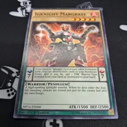 Igknight Margrave MP16-EN068 1st Edition NM Near Mint Yu-Gi-Oh! Card - Image 3