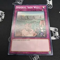Imperial Iron Wall SDSE-EN038 1st Edition LP+ Lightly Played Yu-Gi-Oh! Card - Image 3