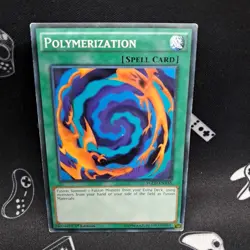 Polymerization YGLD-ENA35 1st Edition LP- Light Play Yu-Gi-Oh! Card - Image 1