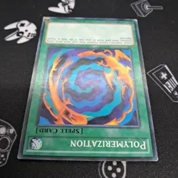 Polymerization YGLD-ENA35 1st Edition LP- Light Play Yu-Gi-Oh! Card - Image 4