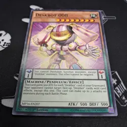 Deskbot 008 MP16-EN207 1st Edition NM- Near Mint Yu-Gi-Oh! Card - Image 3