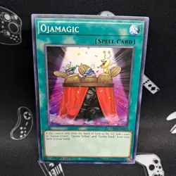 Ojamagic LED2-EN029 1st Edition LP+ Lightly Played Yu-Gi-Oh! Card - Image 1