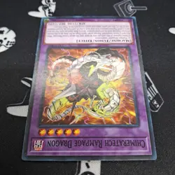 Chimeratech Rampage Dragon LEDD-ENB29 1st Edition LP+ Light Play Yu-Gi-Oh! Card - Image 4