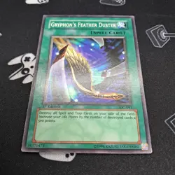 Gryphon's Feather Duster IOC-091 1st Edition LP Light Play Yu-Gi-Oh! Card - Image 3