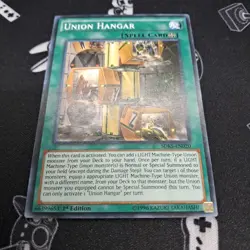 Union Hangar SDKS-EN020 1st Edition LP Light Play Yu-Gi-Oh! Card - Image 3