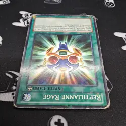 Reptilianne Rage BP02-EN156 Mosaic Rare 1st Edition HP Heavy Play Yu-Gi-Oh! Card - Image 4