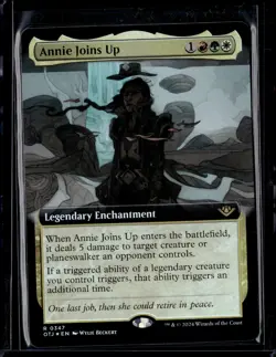 Annie Joins Up - 347 - Foil - OTJ - NM - MTG Magic the Gathering - Image 1