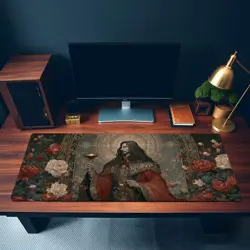 Noble Vampire Gothic Dark Lord Chalice Horror Magic Commander MTG Playmat - Image 3