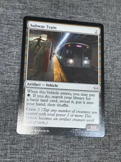 Subway Train #178 NM/M SPM Marvel's Spider-Man Magic MTG 0178 Non Foil - Image 1