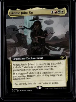 Annie Joins Up - 347 - OTJ - NM - MTG Magic the Gathering - Image 1
