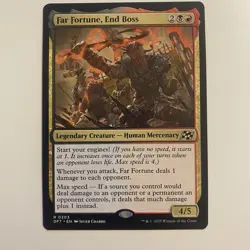 Far Fortune, End Boss [Aetherdrift] MTG - Image 1