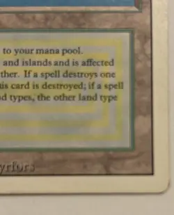 Tropical Island Revised MP Moderately Played MTG Magic the Gathering Dual Land - Image 4