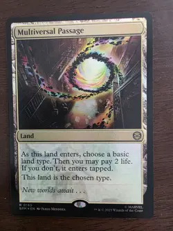 Multiversal Passage - 0180 - Marvel's Spider-Man MTG - Foil - Image 1