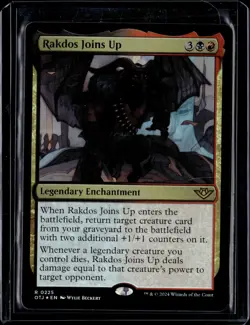 Rakdos Joins Up - 225 - Foil - OTJ - NM - MTG Magic the Gathering - Image 1