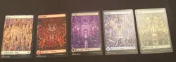 Mtg Full Art Land Set. 5 Cards Murders At Karlov Manor NM Non-Foil - Image 1