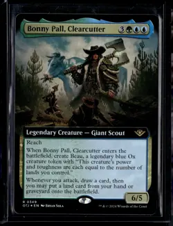 Bonny Pall, Clear Cutter - 349 - Foil - OTJ - NM - MTG Magic the Gathering - Image 1