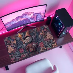 Mischievous Goblin Wizard Fantasy Mage Magic Gathering MTG Playmat - Image 4