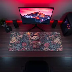 Mischievous Goblin Wizard Fantasy Mage Magic Gathering MTG Playmat - Image 5