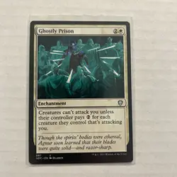 MTG 1x Ghostly Prison # 26 Commander Kaldheim Legacy Magic the Gathering x1 NM - Image 1