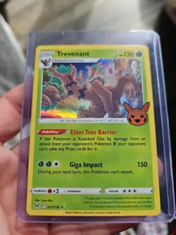 Trevenant Trick or Trade 2022 017/196 Holo RARE PACK FRESH Pokemon - Image 1