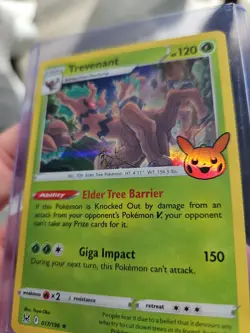 Trevenant Trick or Trade 2022 017/196 Holo RARE PACK FRESH Pokemon - Image 2