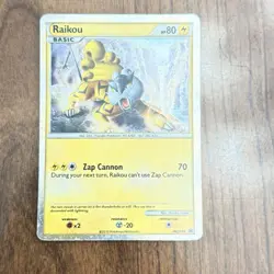 Pokemon TCG Raikou HGSS19 Shiny Promo Holo Heartgold Soulsilver 2010 - Image 1