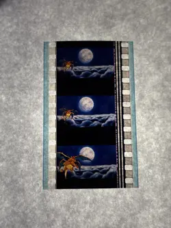 Authentic Pokemon Film 35mm - 3x Cells Charizard The First Movie 2000 - Image 1