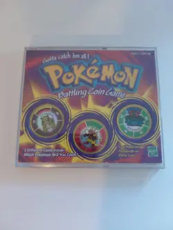 1999 Hasbro Pokemon Battling Coin Game - Image 1