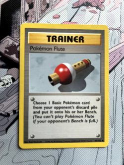 Pokemon Flute | Base Set 86/102 | Excellent Condition | Vintage 1999 Pokemon - Image 1