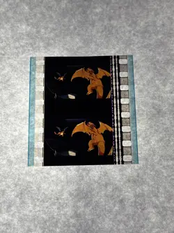 Authentic Pokemon Film 35mm - 2x Cells Charizard The First Movie 2000 - Image 1