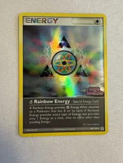 2006 Pokemon Delta Rainbow Energy Reverse Holo EX Holon Phantoms 98/110 Nintendo - Image 1