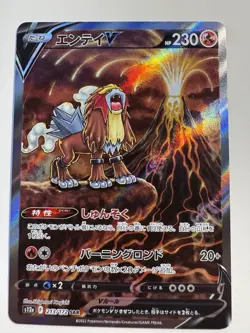 Entei v VSTAR Universe SAR 213/172 S12a Full Art Japanese Pokemon NM - Image 1