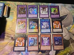 Vintage YuGiOh Cards, Cyber Dragon Collection, Yugioh Lot OF 12 LP-MP - Image 1