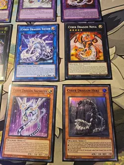 Vintage YuGiOh Cards, Cyber Dragon Collection, Yugioh Lot OF 12 LP-MP - Image 4