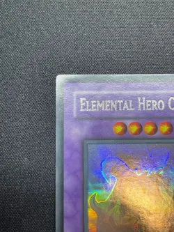 E Hero Chaos Neos GLAS-EN036 1st Edition Ghost Rare Holo YuGiOh Card English - Image 4