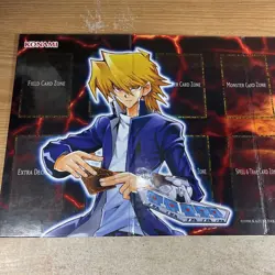 Yugioh Trading Card Game Mat Board Konami Shonen Jump 1996 Anime - Image 2