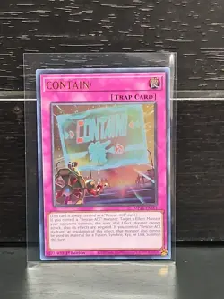 CONTAIN! - MP24-EN283 - NM - Ultra Rare - 1st ed -Yugioh - Image 1
