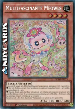MULTIFASCINANTE MEOWLS (Mulcharmy Meowls) • Segreta • SUDA IT025 • 1Ed • Yugioh! - Image 1