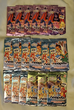 Neopets Trading Card Fun Pack Lot 18 Packs (Enterplay) Brand New, Sealed! - Image 1