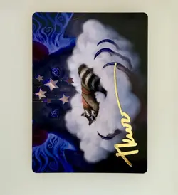 Kitnap Art Card (Gold-Stamped Signature) Art Series: Bloomburrow Regular NM - Image 1