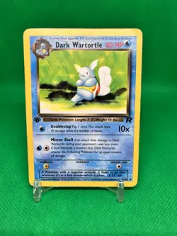 Dark Wartortle 46/82 1st Edition Team Rocket Non-Holo Pokemon Card - Image 1