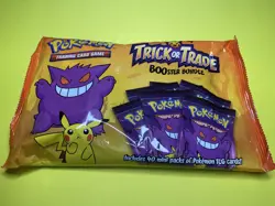 Pokemon TCG BOOster Gengar Trick Or Trade Bundle 40 Packs 120 Cards Sealed 820650850783 - Image 1